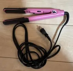 ヘアアイロン ストレートアイロン ピンク