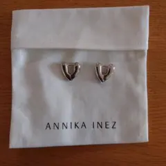 sun様専用ANNIKA INEZ ハート フープピアス スモール シルバー