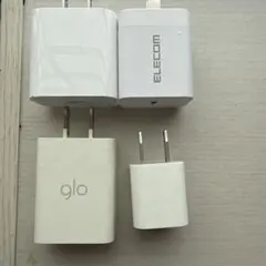 USB電源アダプター 4点セット まとめ売り