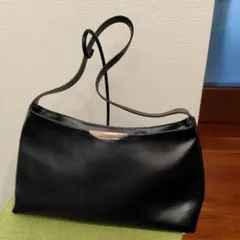 NINA RICCI ブラック ショルダーバッグ
