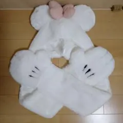 ミニーちゃんマフラーファンキャップ