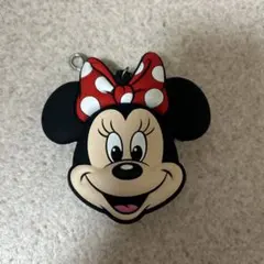 ディズニーリゾート　ミニーマウス バッグチャーム　コインケース　シリコン