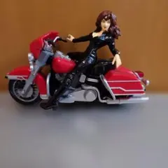 ルパン三世 峰不二子フィギュア 赤いバイク