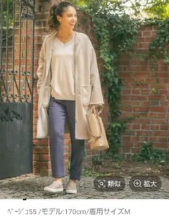 【リバーシブルで使える】フェイクムートンノーカラーコート