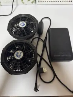 寅壱 空調服用 バッテリー ファン 充電器 セット BT01411 - メルカリ