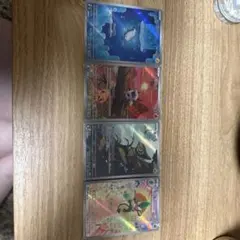 ポケモンカード ARカードセット シビシラス、キバゴ、ヤナッキー、メラルバ