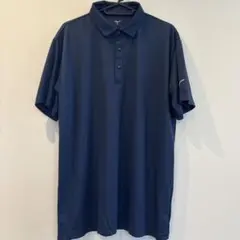 MIZUNO ミズノ ポロシャツ ネイビー XLサイズ