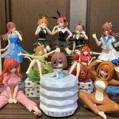 五等分の花嫁　フィギュア　10体セット　まとめ売り
