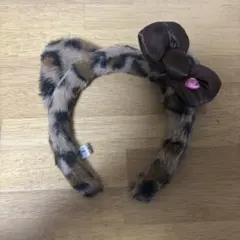 キティ ヒョウ柄 カチューシャ