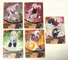 NARUTO 春野サクラ カード 5枚セット プロモ - メルカリ