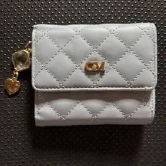 k*0様 CECIL McBEE 三つ折り財布 キルティング ライトブルーのサムネイル