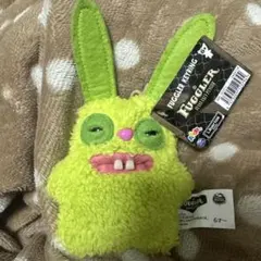 Fuggler ぬいぐるみキーホルダー　緑色　うさぎ　レア品