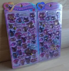 日焼けキティ　サンリオキャラクターズ　うるちゅるポップシール【正規品】合計２個