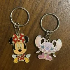 東京ディズニーリゾートキーホルダー ミニーエンジェル