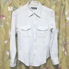 used EASTBOY シャツ ベージュ 細身のサムネイル