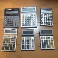 電卓6点セット