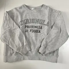 LOWRYS FARM KIDS グレー　トレーナー