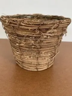 鉢カバー　バスケット　観葉植物
