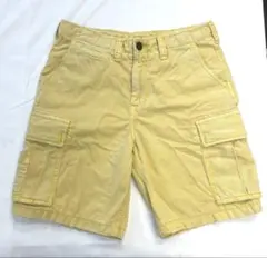 TRUE RELIGION イエロー　メンズショートパンツハーフパンツ　W30