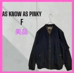 [アズノゥアズピンキー] MA-1 フライトジャケット　美品　ブラック　カモフラ