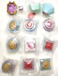 【ディズニープリンセス】アイドロップケース＆ドレスアップコンパクトミラー