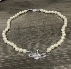 viviene westwood ヴィヴィアン ネックレス パール オーブ