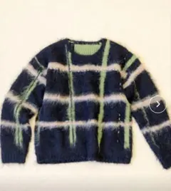 PAMM pamm パム　透明な空気のチェックニット