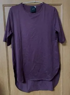 ATON 半袖 Tシャツ バーガンディのサムネイル