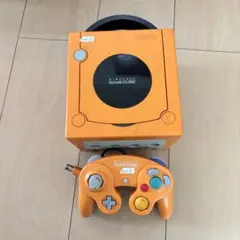 【ジャンク】25092101 ゲームキューブ オレンジ