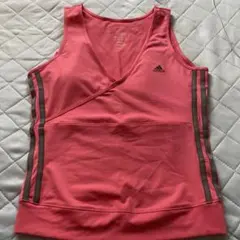 adidas 美品　ヨガ、ピラティスウェア　L カップ付き