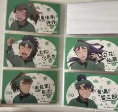 忍たま乱太郎　ただいま忍術学園の段　ステッカー　六年生