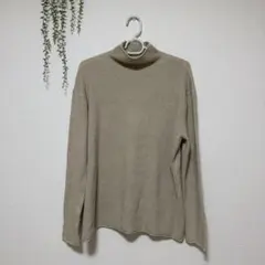 Doula Doula ハイネックニット ベージュ F
