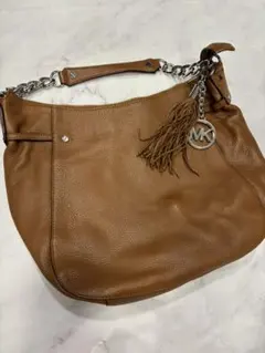 マイケルコース　ブラウン　革ショルダー　上質