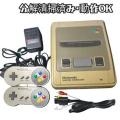 懐❁Nintendo スーパーファミコン本体　カセットセット 4人マルチ】 スーパーファミコン本体 カセットセット - メルカリ