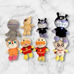☆早い者勝ち‼️アンパンマン ぬいぐるみ 8個セット☆