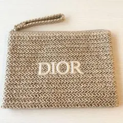 Dior ノベルティ ベージュ 編み込みポーチ 2025 新品 - メルカリ
