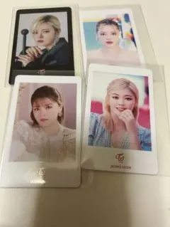 twice ジョンヨン トレカ　セット 特典トレカ　フォトカードセット
