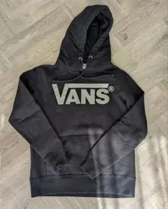 Vans バンズ　スウェットパーカー　サイズS フーディー　デカロゴ　希少　古着のサムネイル