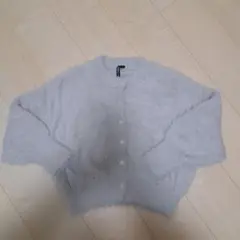 フワフワグレージュMサイズカーディガン