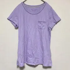 CAROLE HOCHMAN ラベンダー 半袖Tシャツ M