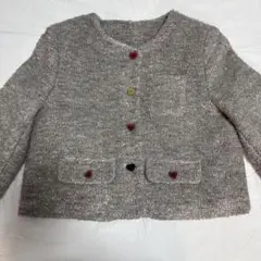 グレー ショート丈ジャケット M〜Lサイズ