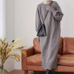 タートルネック リブ