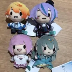 劇場版　プロセカ　ふわぷち　マスコット　ワンダーランズ×ショウタイム 4種セット