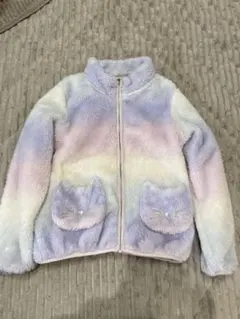 ネコポケットボアブルゾン