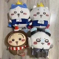ちいかわぬいぐるみ 4点セット【ちいかわ・ハチワレ・うさぎ・モモンガ】バラ売り可