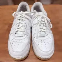 NIKE AIR FORCE 1 ホワイト ガムソール