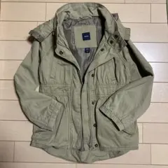 古着 GAP kids ジャンバー カーキ 120サイズ アウター 女の子