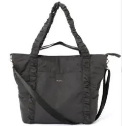 Francfranc トートバッグ クラシックフラワー トラベル 撥水加工軽量