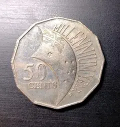 1994年 オーストラリア 50セント硬貨 国際家族年記念 - メルカリ