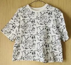 ユニクロ オランピアルタン 五分袖Tシャツ M カットソー ワンピース スカートのサムネイル